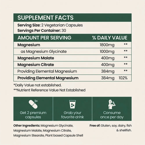 Magnesium Glycinate 3 In 1